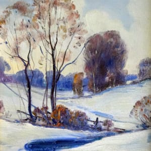 Winter Scene by Frederick Mortimer Lamb