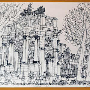 Arc du Carrousel by Franklin McMahon