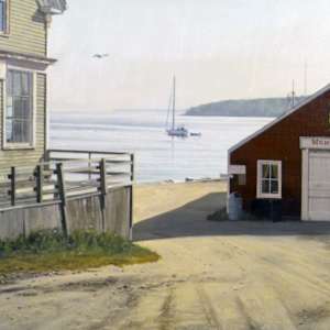 To Monhegan by Steve Mills