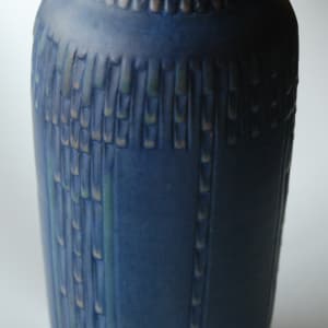 Blue-Green Vase by Newcomb College Pottery