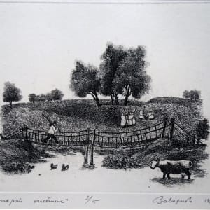 An Old Bridge by Michael Zavodnov