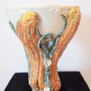 Corn Vase by Dorothy Pulsifer