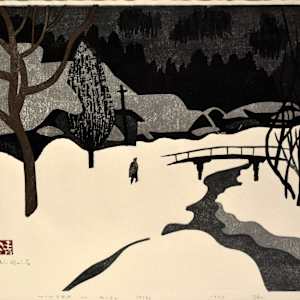 Winter in Aizu 70 (4) by Kiyoshi Saito, Image 1.