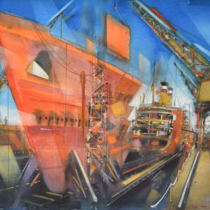 Untitled (Shipyard) by Donald Stoltenberg