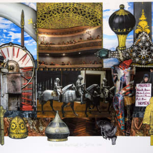 Two Women Marching for Justice 1080 by Linda Stein