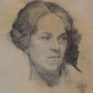 Portrait of a Woman by A. W.