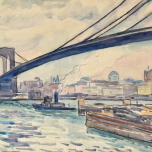 Brooklyn Bridge by Samuel Halpert