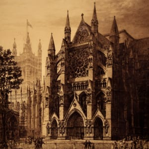 Westminster Abbey, North Porch by Axel Haig