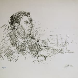 Seated Man by John Heliker