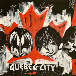 KISS - Signed - Quebec City by David Garibaldi