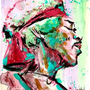 Jimi Hendrix Study by David Garibaldi