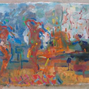 Portfolio #1059 Icarus, Actaeon, In The Studio, Winged Horse [1980-1988] Oils