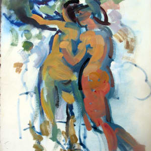 Portfolio #1063 Daphne, Icarus, In The Studio, Antigone [1975-84, 1993] small oils 