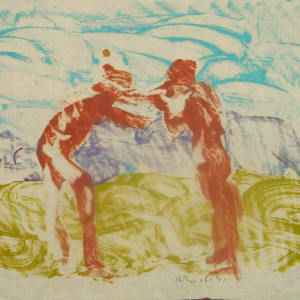 Portfolio #1066 Pastels, pencil, monoprints [1983-1993] Figures and Landscapes 