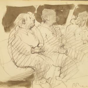 Sketchbook 1309 B, Orpheus, Portrait sketches [1970] 