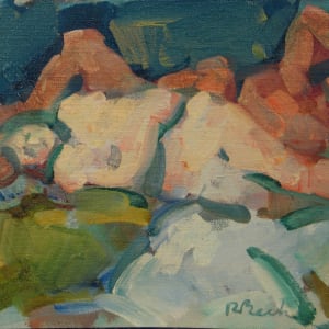 Portfolio #1843, 23 Oils on linen [1968-1970] Two in a Room by Rosemarie Beck (Rosemarie Beck Foundation) 