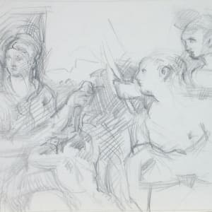 Portfolio #1849 [1992-1997] Transcriptions, Oils on paper, pencil sketches 