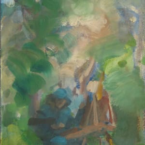 Portfolio #1874, Oils on Paper and Cardboard [1974-2000]  Image: 1976, oil on paper, 11.25x7.75