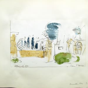 Sketchbook #1956, Florence, Gressoney, Syracuse, Aosta [June-July 1982]  Image: San Marco Firenze, Summer 1982