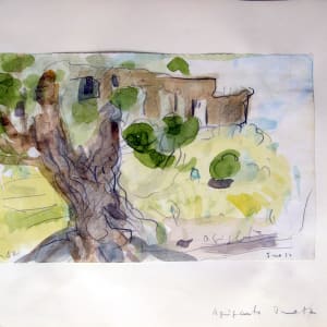 Sketchbook #1956, Florence, Gressoney, Syracuse, Aosta [June-July 1982]  Image: Agrigento, June 1982