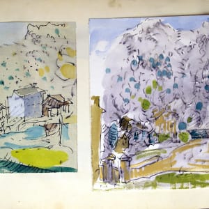 Sketchbook #1956, Florence, Gressoney, Syracuse, Aosta [June-July 1982]  Image: Gressoney