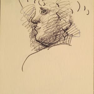 #1957 Sketchbook, 4.75x3.5" [1986] pencil, pen 