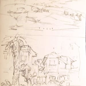 Sketchbook #1963, Italy [May 1997] pencil sketches  Image: May 4, 1997