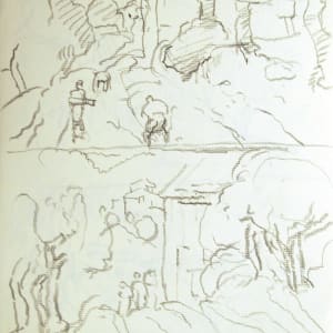 Sketchbook #1963, Italy [May 1997] pencil sketches 