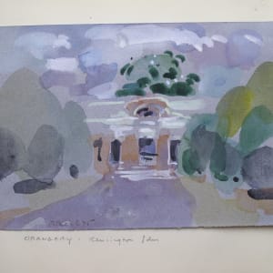 Sketchbook #1964 England [1975] watercolor and pencil  Image: Orangery, Kensington Gardens, 1975 watercolor and pencil on paper