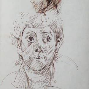 Sketchbook #1966, Drawings [1963-1984] Tempest, Daphne, Icarus by Rosemarie Beck (Rosemarie Beck Foundation) 