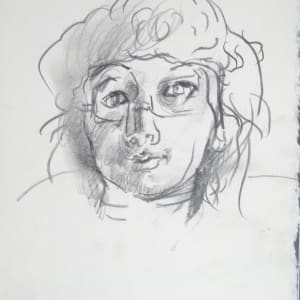 Portfolio #1968, Drawings [1983-1988] pencil, ink, watercolor, wash  Image: Pencil on paper, 8x10.5", 1985