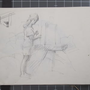 Sketchbook #1979 Martha's Vineyard [June-July 1990] pencil and ink sketches 