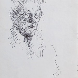 Portfolio #2042 Drawings [1987-1989]  Image: #2042.76, ink on paper, 9x6"