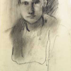 Portfolio box #226 Drawings, oil on paper [1955-1966]  Image: #226.86, charcoal on tracing paper, 18.75x12"