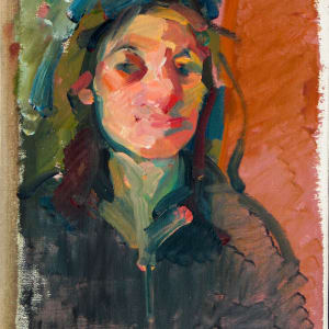 Portfolio 233, Oils [1963-1969] Self Portraits, figure studies  Image: Self Portrait