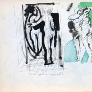 Sketchbook #238 Orpheus, figures[1969] 9x12 