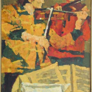 Self Portrait with Violin, Image 1.