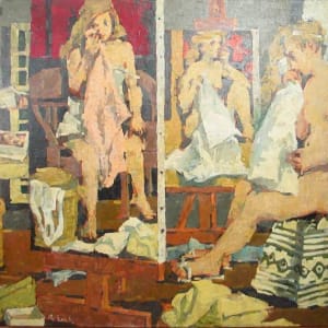 Studio with Magdalen by Rosemarie Beck (Rosemarie Beck Foundation)