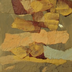 Portfolio #39 Collages [1951-1957]  Image: #39.03, Collage on paper, 17.5x11.5", 1957