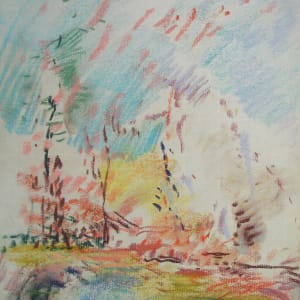Portfolio #536, Pastels and Oils on Paper [1971-2000] 