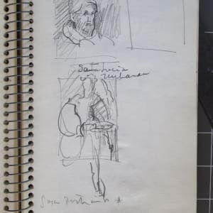 Travel sketchbook 1309 G -  England? 1973  Transcriptions 