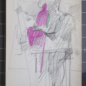 #2068 Early sketchbook 1957 