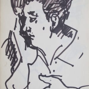 #2067 Sketchbook [1960] pencil and ink, 5.5x8.5" 
