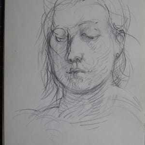Sketchbook #2082 [Fall 1986] France, pencil sketches, 9.5x6.75" 