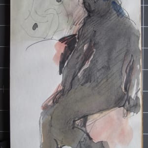 #2078 Sketchbook Orpheus [1970] ink, pencil, watercolor, 9x6" 