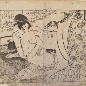 black and white love scene