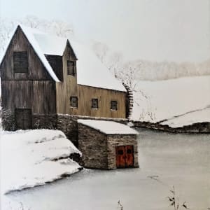 Wintery Mill Pond