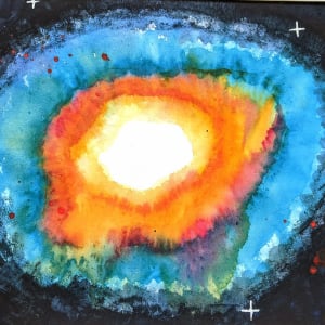 Cosmic Nebula by Marjorie  Cutting