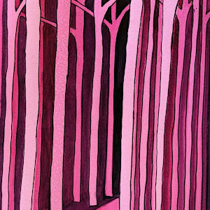 Into The Woods by Marjorie  Cutting