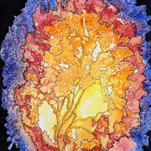 Blossoming Thoughts by Marjorie  Cutting